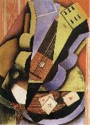 Juan Gris Three Playing card oil painting artist